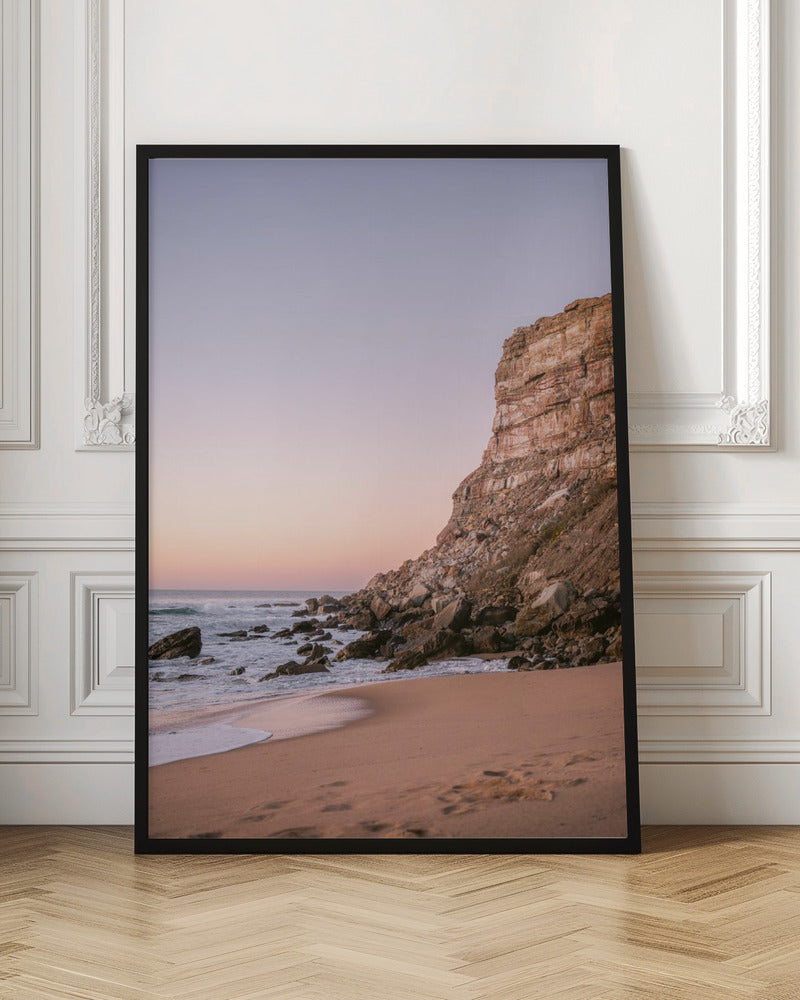 Pastel Portugal Coast Poster