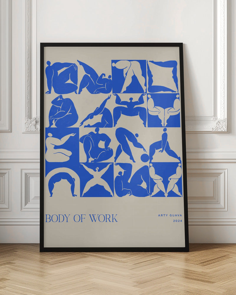 Body of Work (blue) Poster