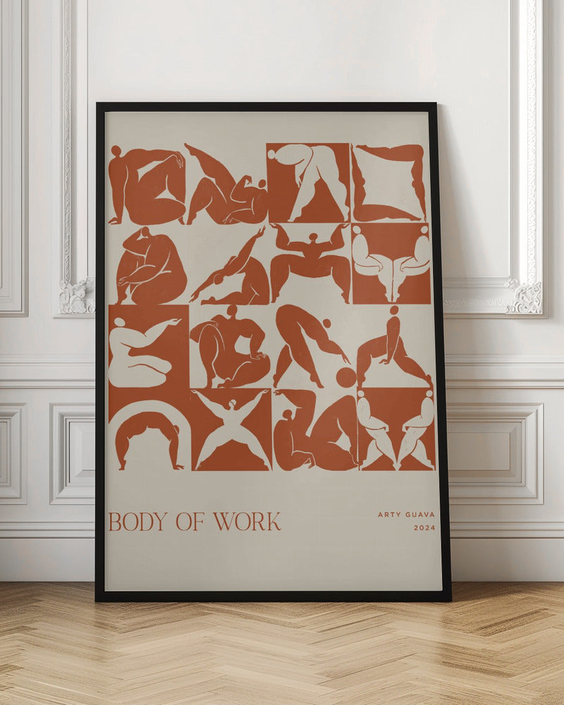 Body of Work (terracotta) Poster