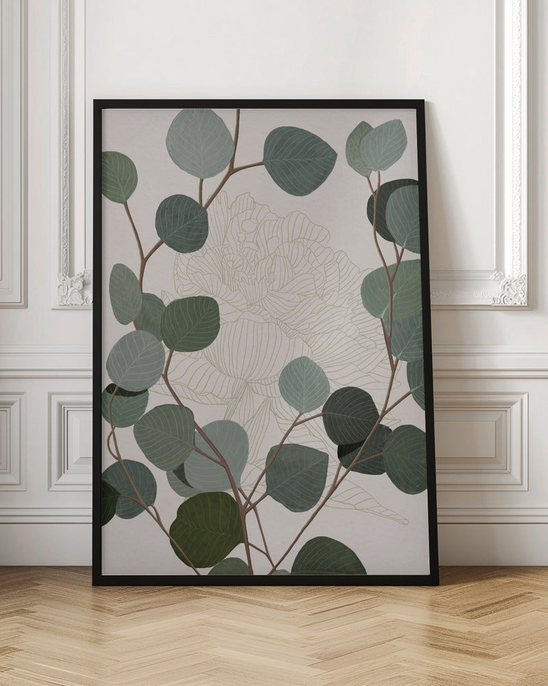 Round Eucalyptus Poster