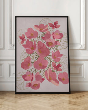 Japanese Quince Poster