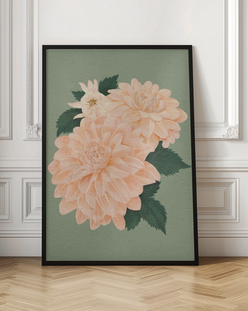 Aqua•real Canvas   Chiffon 2 Poster