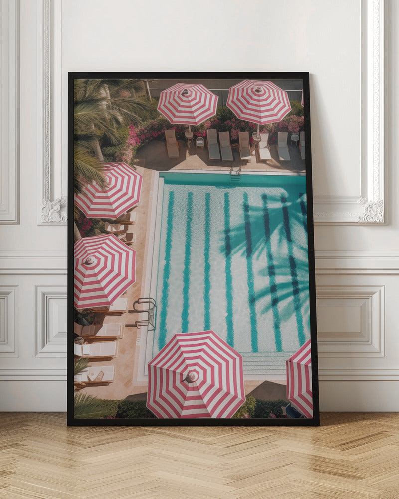 Stripedpool7 Ratioiso Poster