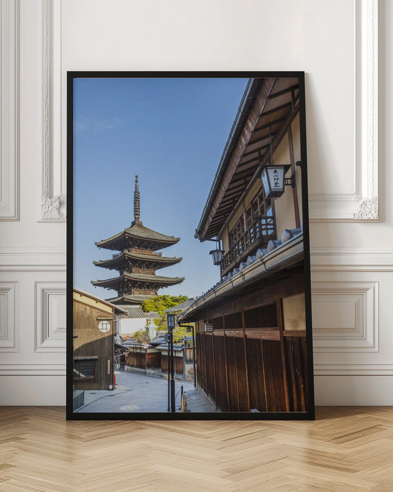 Historic Kyoto with Yasaka Pagoda Poster