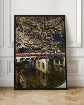 Charming Nakabashi Bridge in the evening Poster