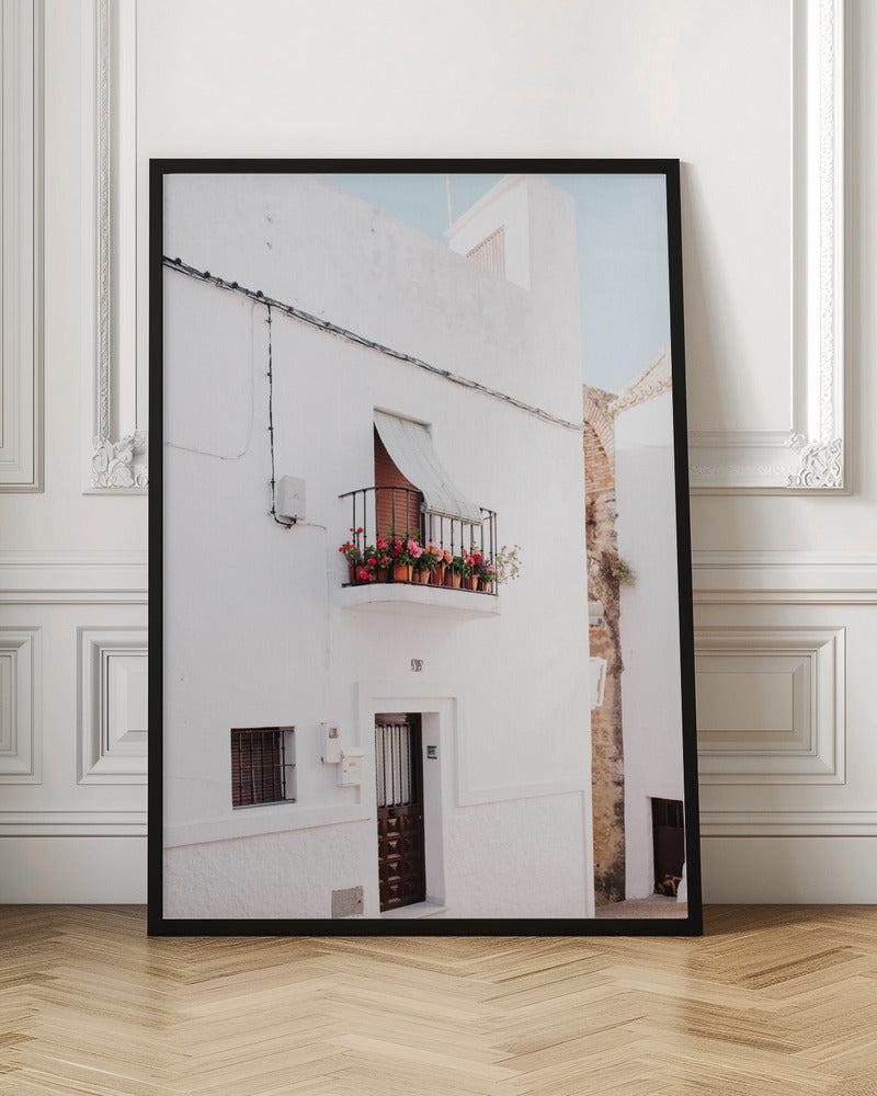 White Andalusia House Poster