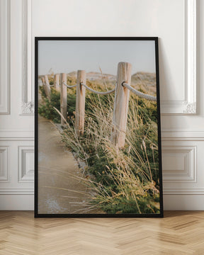 Beach Fence Poster