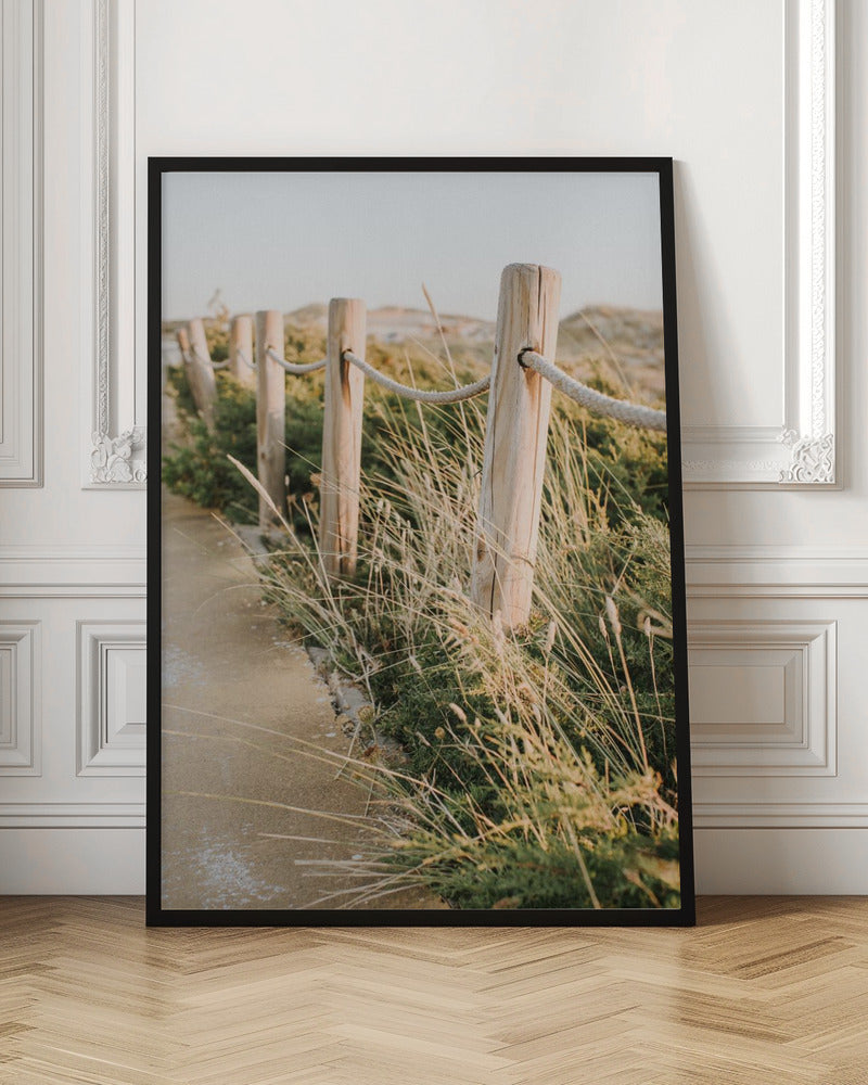 Beach Fence Poster