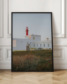 Red Lighthouse Poster