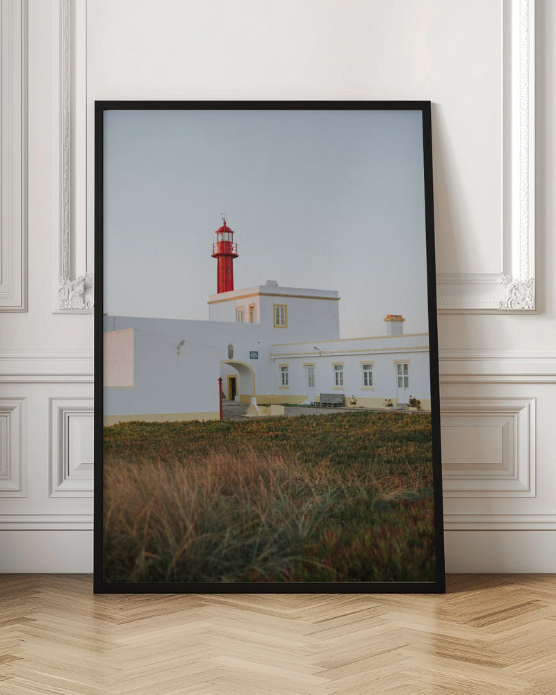 Red Lighthouse Poster