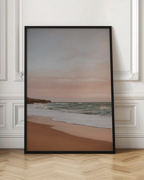 Pink Golden Sunset Poster