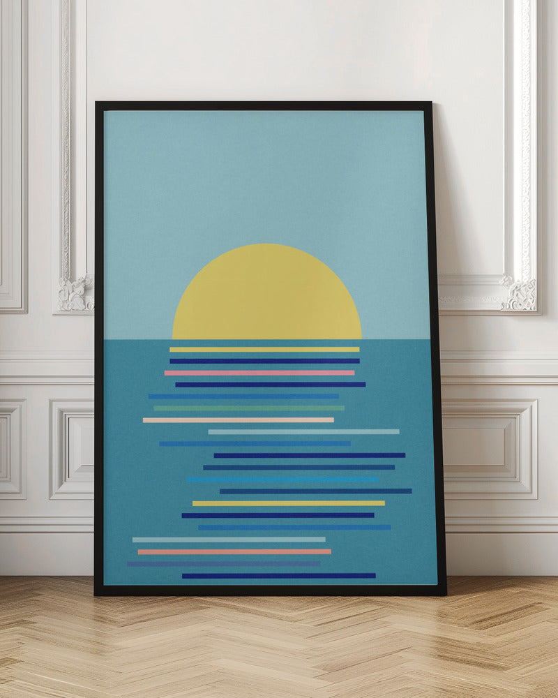 Sunrise In Ahrenshoop Poster