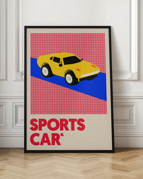 Sports Car Poster