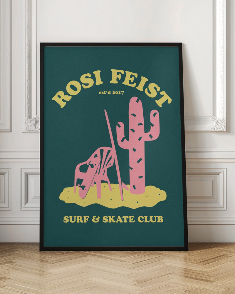 Rosi Feist Surf and Skate Club Poster