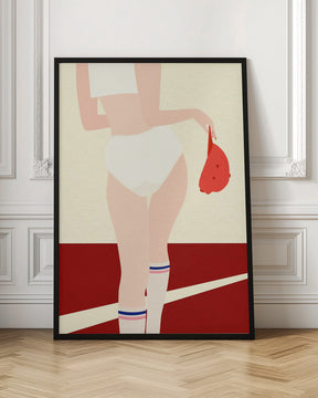 Panties Socks Cap Poster