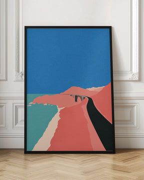 Pacific Coast Highway Big Sur Poster