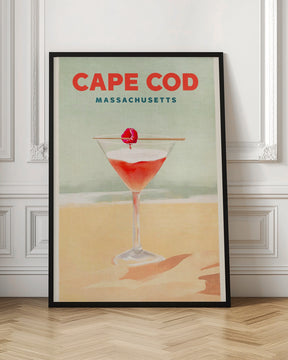 Cape Cod Cocktail Tall Poster Poster