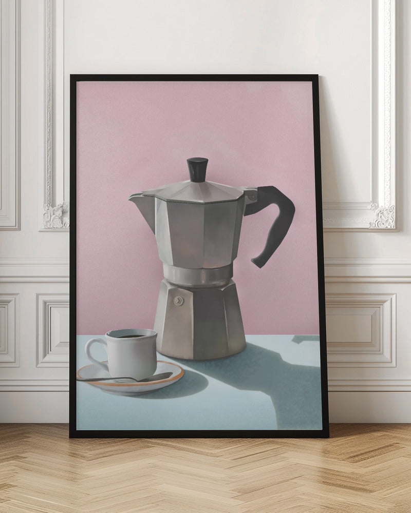 Moka Coffe Pot Poster