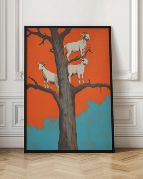 Goats In a Tree Poster