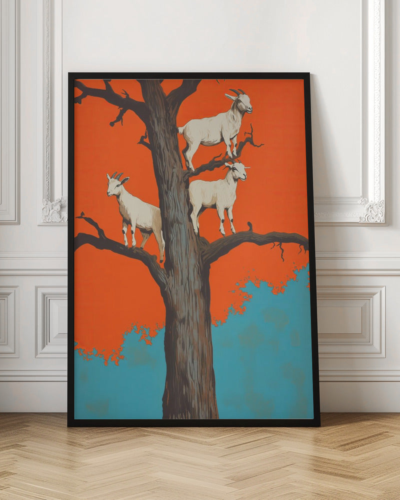 Goats In a Tree Poster