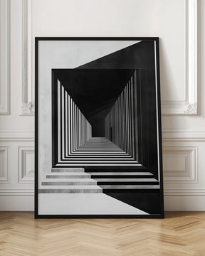 Abstract Hallway Poster