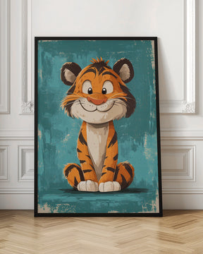 Happy Tiger Poster