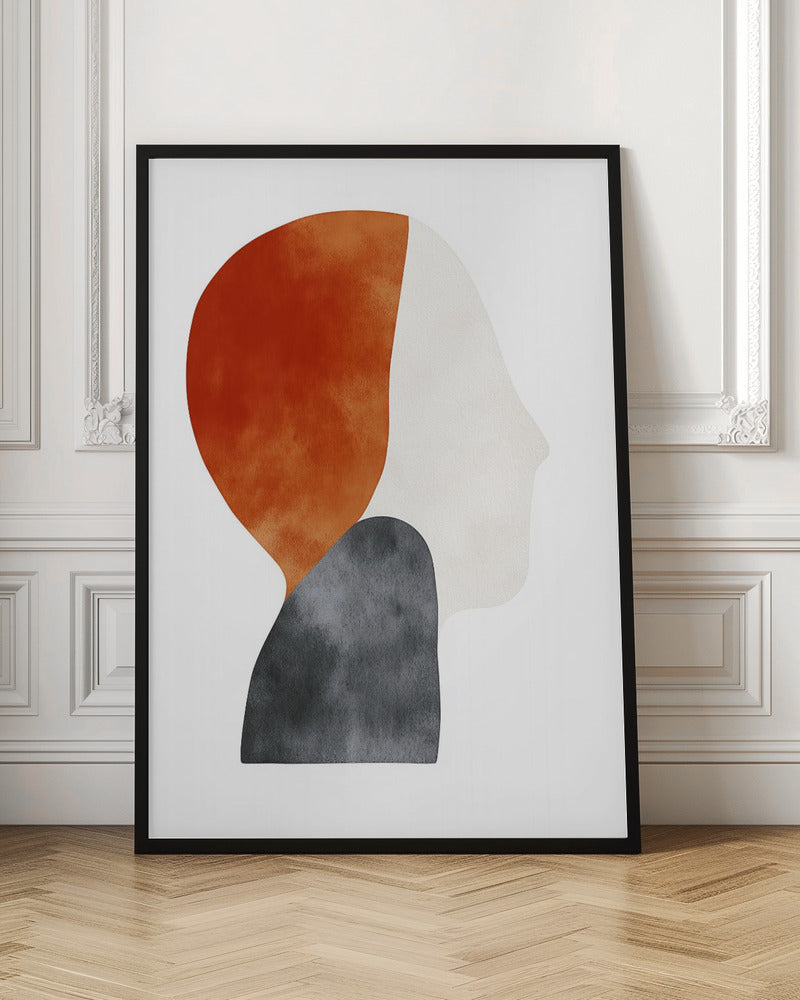 Abstract Minimalist Shapes No 2 Poster