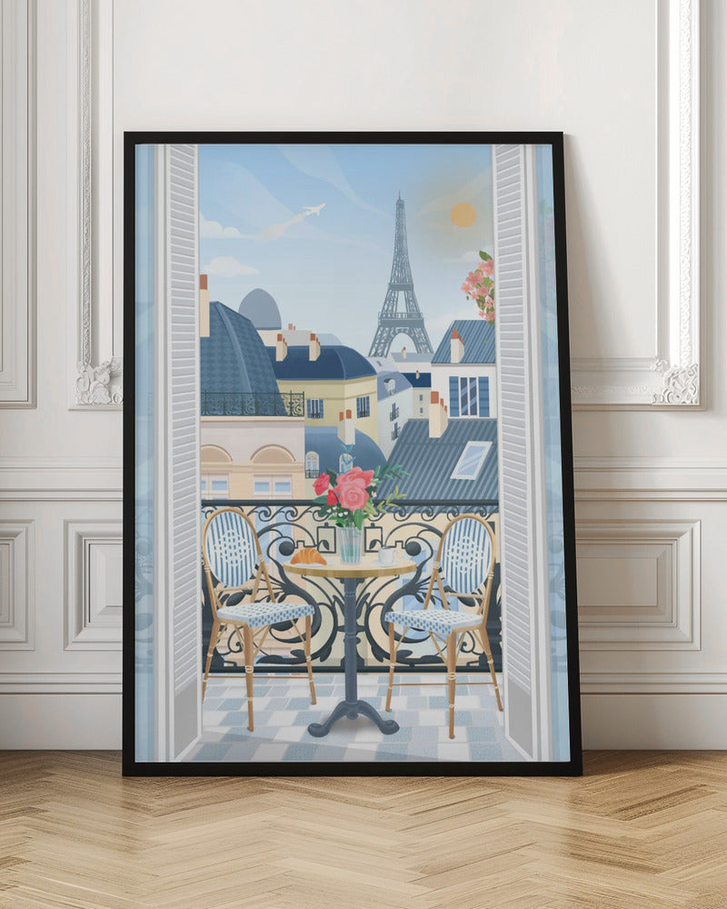 Paris Terrace Poster