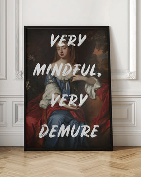 Very Mindful, Very Demure Poster