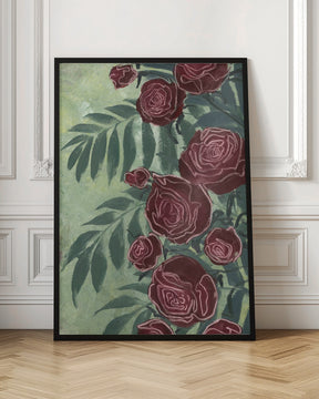 Ollien roses Poster