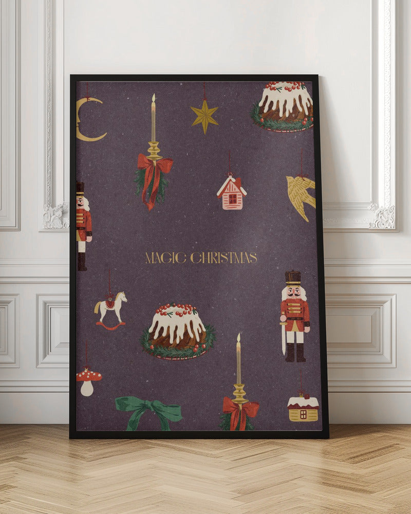 Cozy Christmas Things Poster