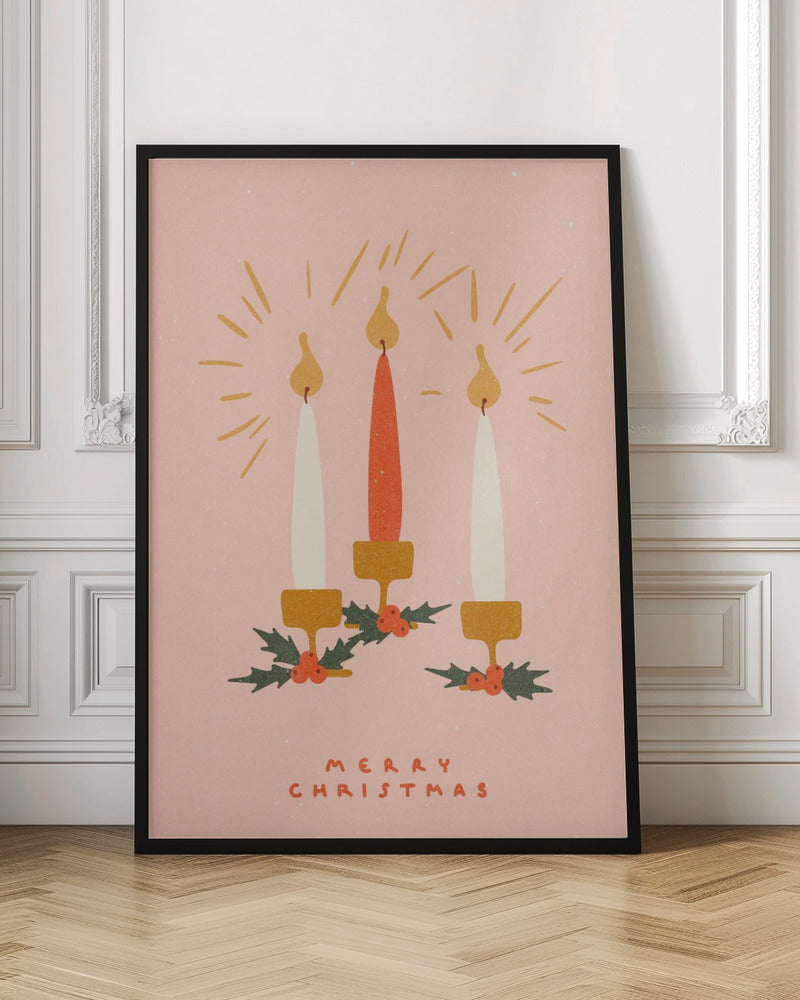 Christmas Candles Poster