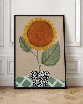 Sunflower Pot Poster