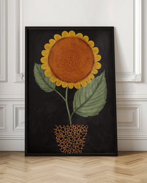 Sunflower Pot Poster