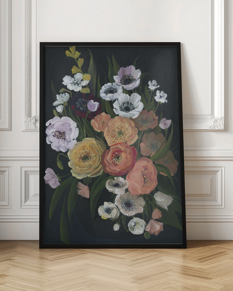 Leocadia moody bouquet Poster