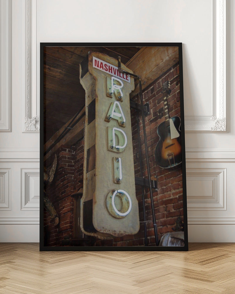 Nashville Radio Poster