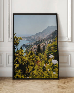 Monaco From Above Poster