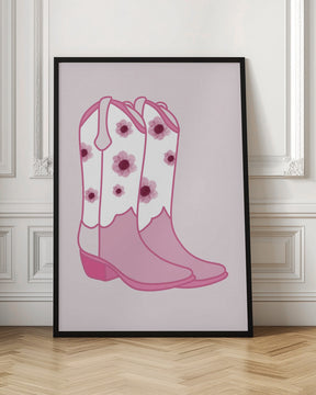 Pink Shoes Poster