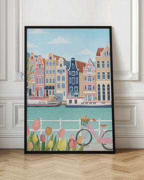 Amsterdam City Poster