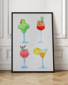 Cocktails Poster