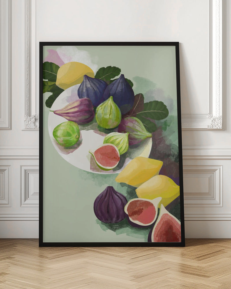 Figs and lemons Poster