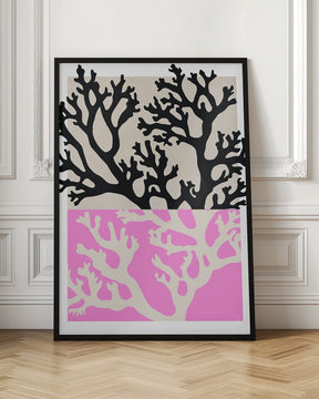 Coral (Pink) Poster