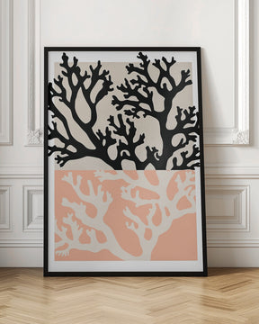 Coral (Peach) Poster