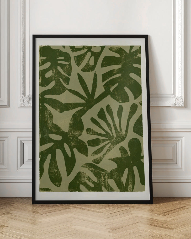 Jungle Leafs No 2 Poster