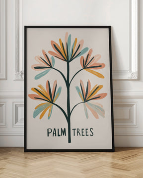 Palm trees no 3 Poster