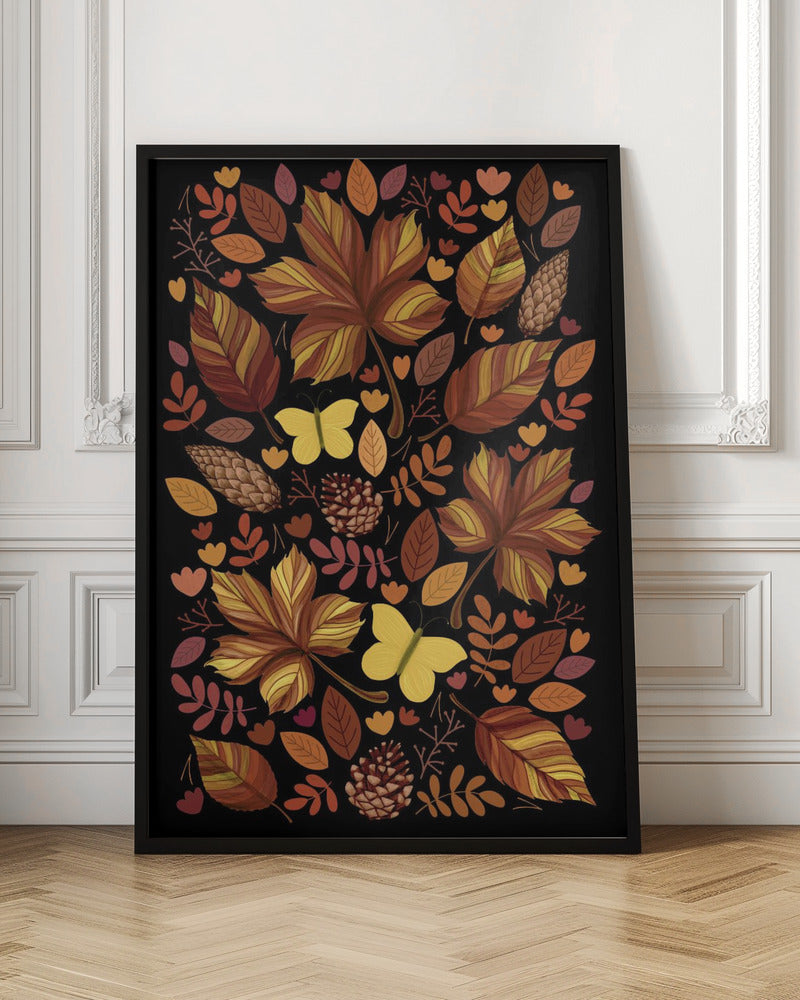 Autumny Black Poster