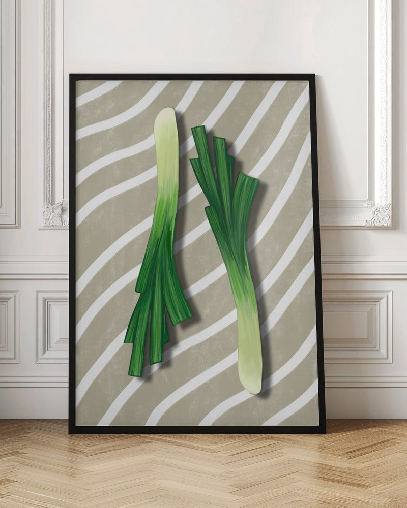 Leeks Poster