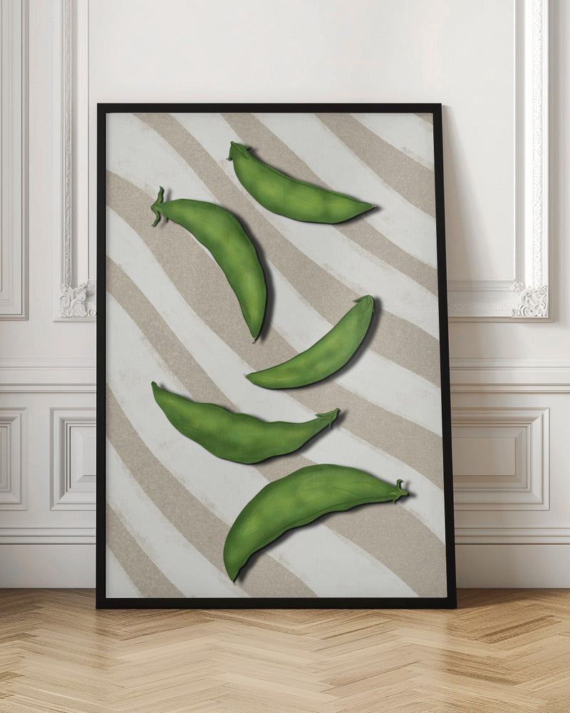 Sugar snap peas Poster