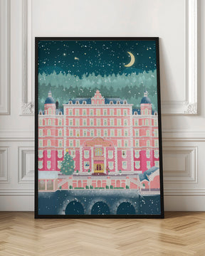 The Grand Budapest Hotel Holidays Poster