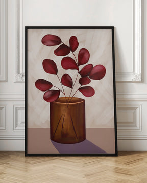 Autumn vase Poster